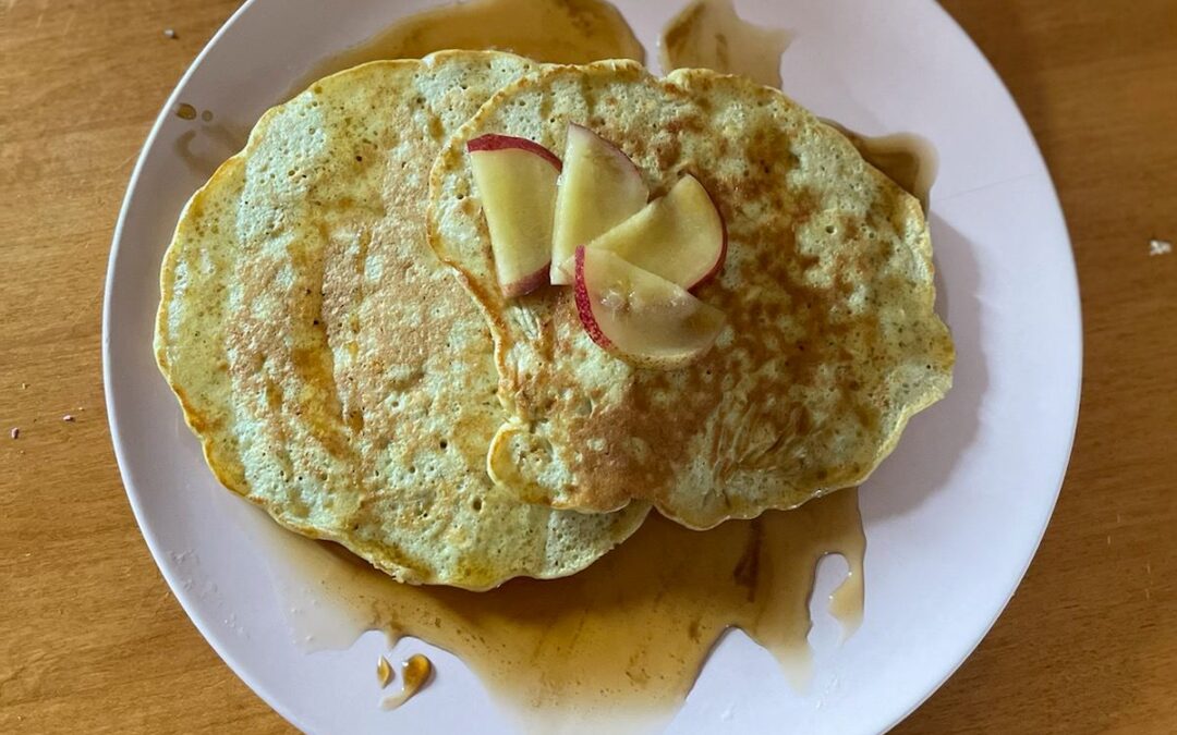 Banana Oat Pancakes