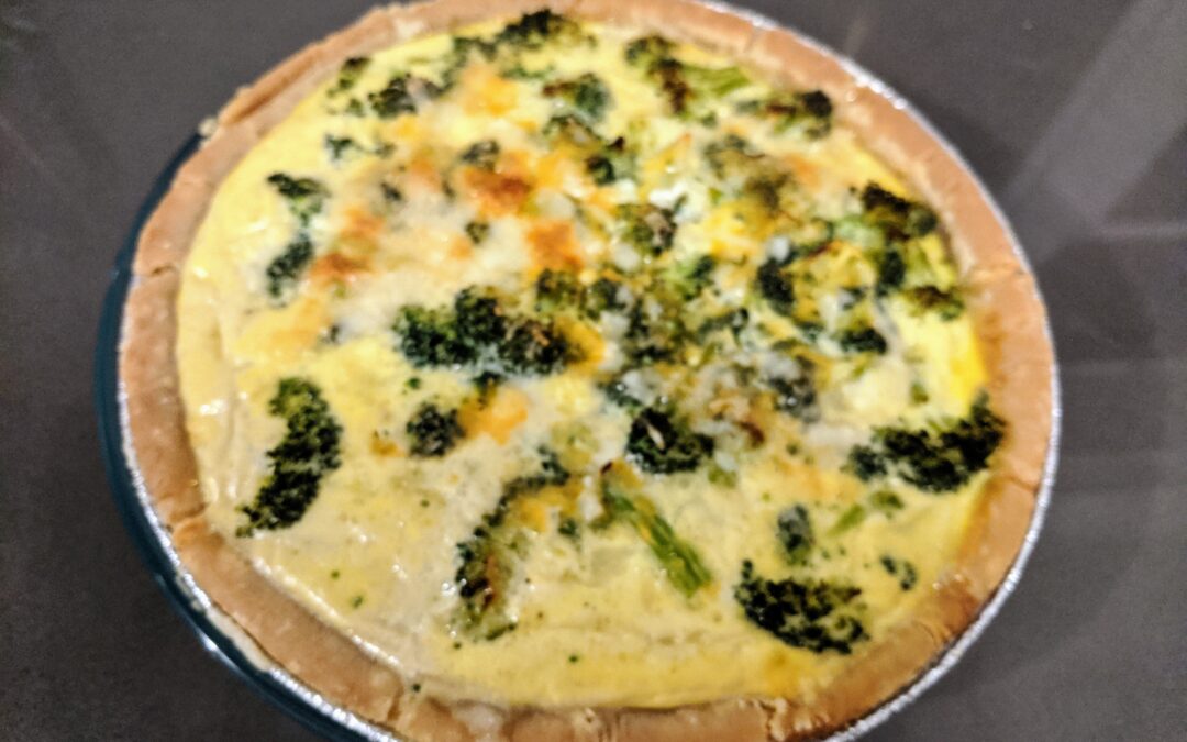 Quiche au brocoli